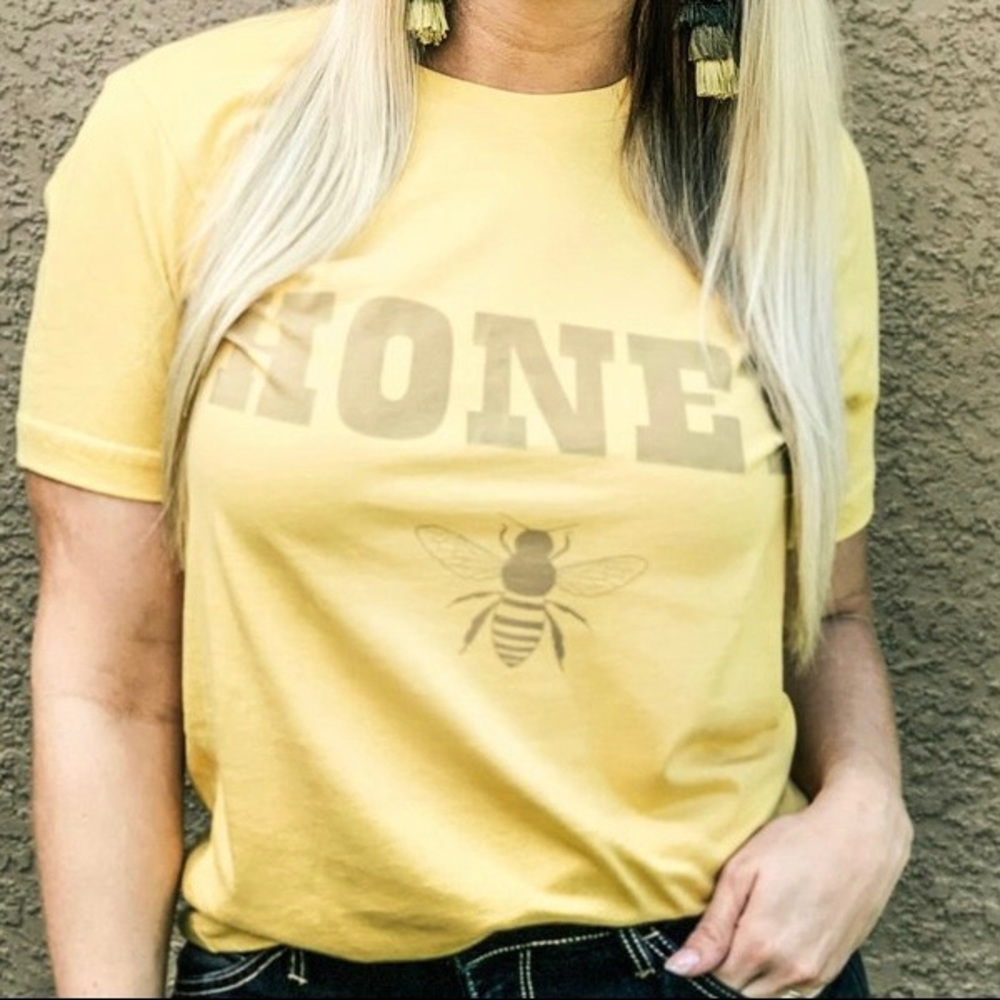 Bella Canvas Honey Bee Graphic Tee